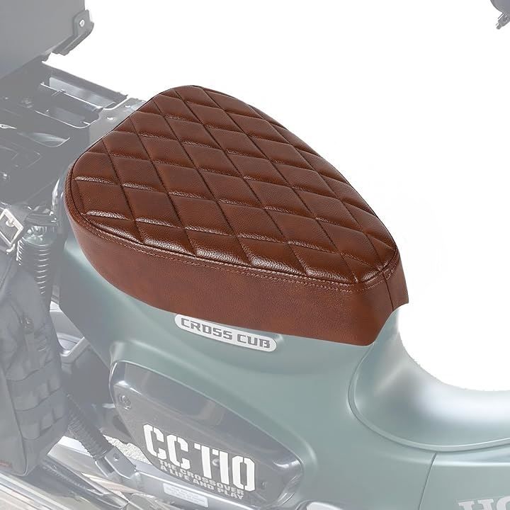 motokagura cc 110 ローダウンシート ダイヤキルト ブラウン と