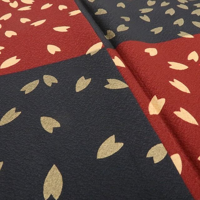 小紋 手縫い仕立て