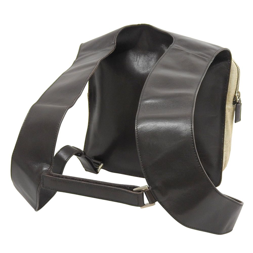 プラダ PRADA 90年代ヴィンテージ 1999SS ボックスカーフレザー キャンバス バックパック リュック バッグ 超 ユニセックス