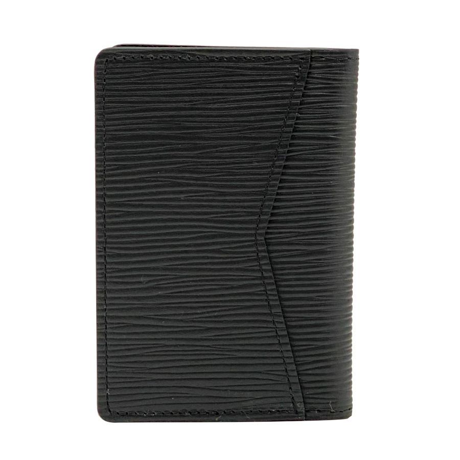 ルイヴィトン LOUIS VUITTON カードケース オーガナイザー・ドゥ ポッシュ カードケース 名刺入れ パスケース エピ ノワール ブラック 黒 メンズ 男性 M60642