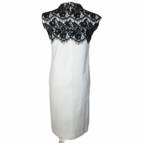 エポカ EPOCA THE SHOP ワンピース ひざ丈 ノースリーブ レース 36 XS