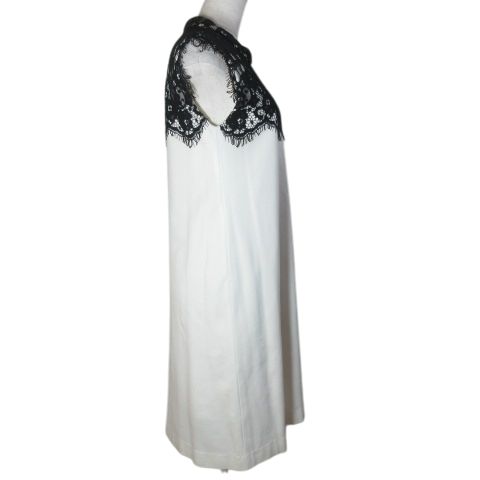 エポカ EPOCA THE SHOP ワンピース ひざ丈 ノースリーブ レース 36 XS