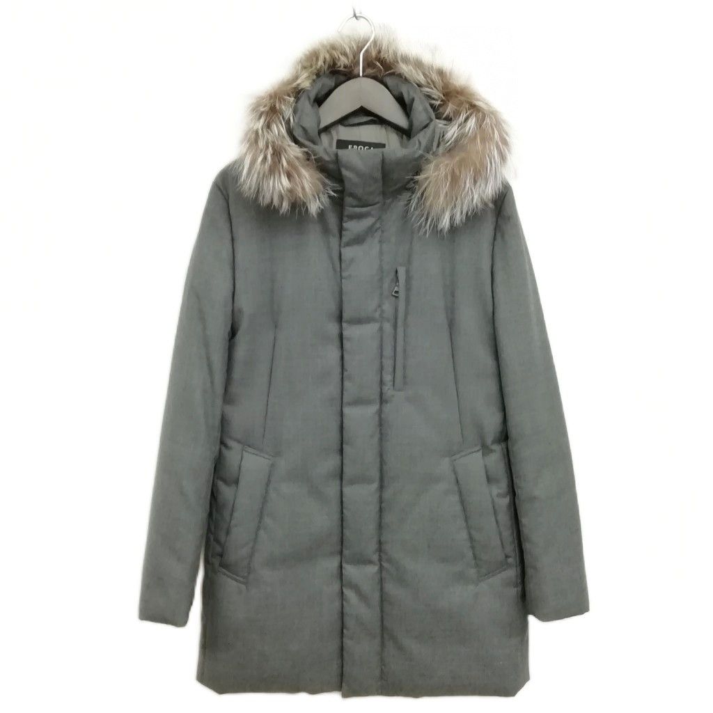 エポカ ウォモ EPOCA UOMO M1F76-454-06 ダウンコート ダウンジャケット 46 グレー