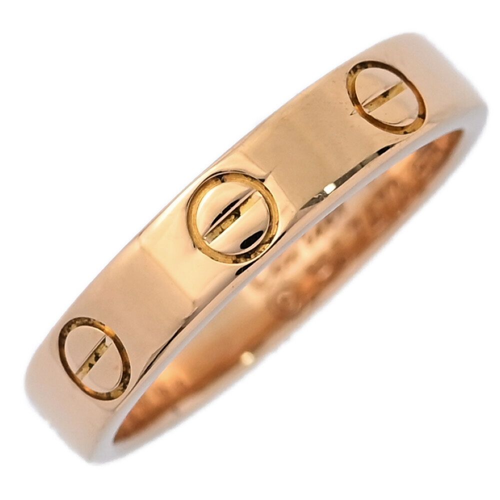 Cartier カルティエ ラブリング・指輪 K18YG 750-3.6g 8号 48 イエローゴールド 翌日配送可 ♀ S レディース 595268