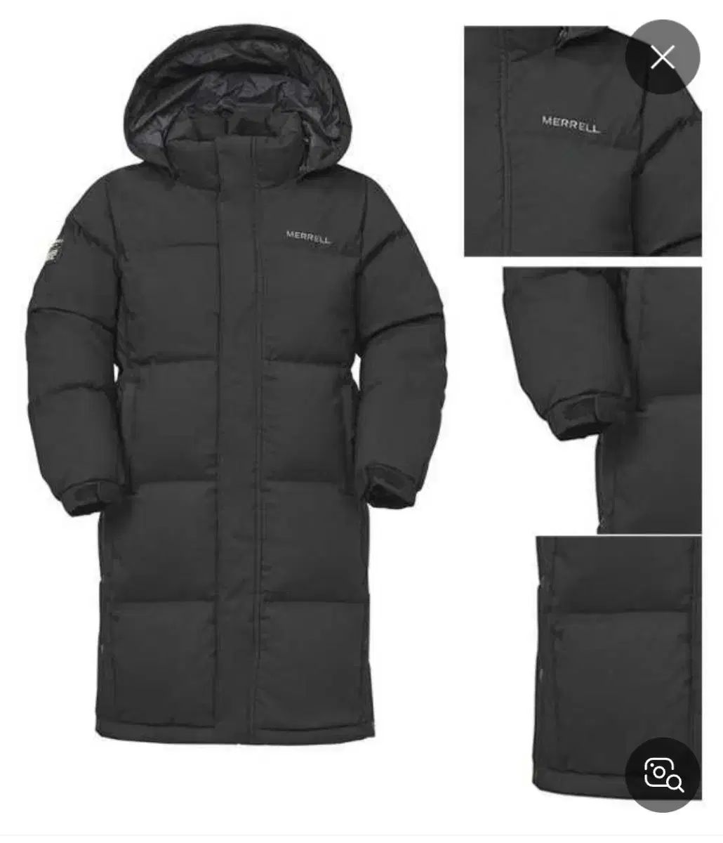 MERRELL メレル キッズ ロング ダウン グースダウン 110 配送