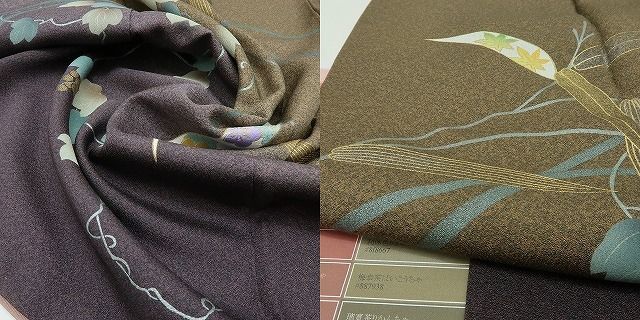  六花 RIKKA 正絹 トールサイズ 訪問着 着物 A 3961 訪問着 付け下げ 着物