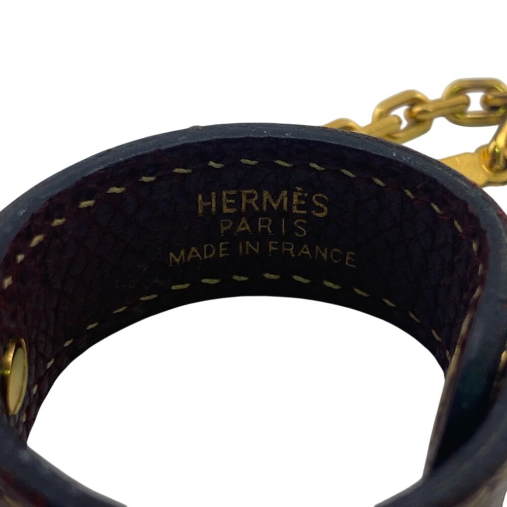 人気アイテム揃い踏み！ HERMESエルメス グローブホルダー 手袋留め ノマド その他小物 ブラウン レディース 教育する