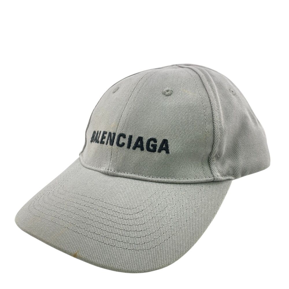 BALENCIAGA バレンシアガ ベースボールキャップ 帽子 キャップ グレー系 ユニセックス