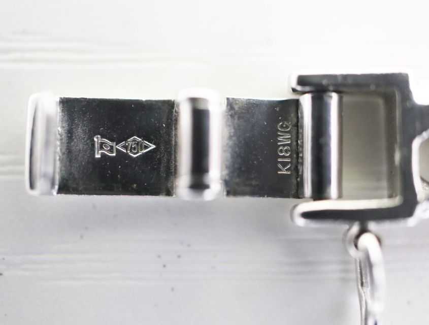  K 18 キヘイ 喜平 ブレスレット 8面トリプル 20 2 g 8メントリプル 18金 ホワイトゴールド 750 WG ジュエリー ブレスレット アクセサリー