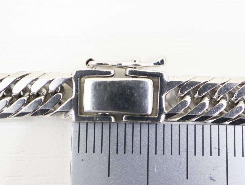 K 18 キヘイ 喜平 ブレスレット 8面トリプル 20 2 g 8メントリプル 18金 ホワイトゴールド 750 WG ジュエリー