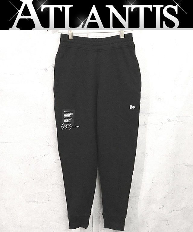 広尾店 Yohji Yamamoto ヨウジヤマモト Yohji Yamamoto×NEWERA スウェットパンツ 黒 size S 17594