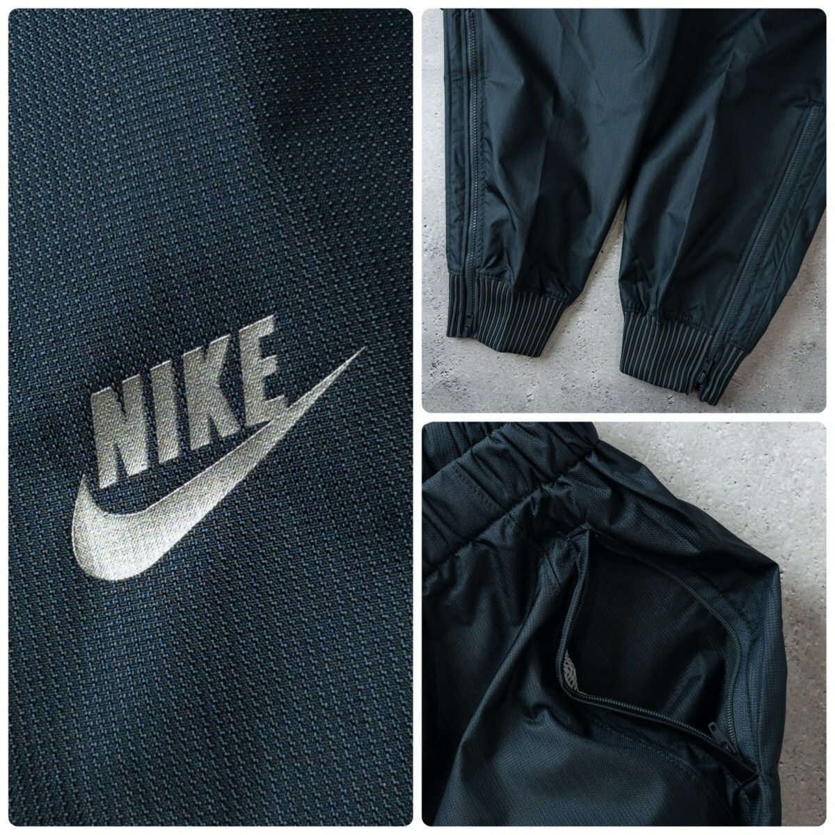 貴重 日本製 デッドストック NIKE ナイキ ナイロン ジャージ ウインド