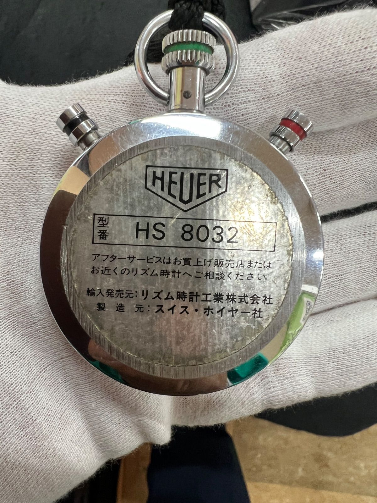HEUER ホイヤー trackmaster HS 8032 ストップウォッチ - メルカリ