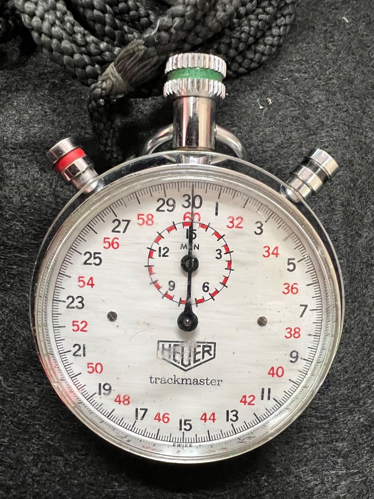 TAG HEUER ストップウォッチ trackmaster 稼動品 HEUER ホイヤー trackmaster HS 8032 ストップウォッチ - メルカリ