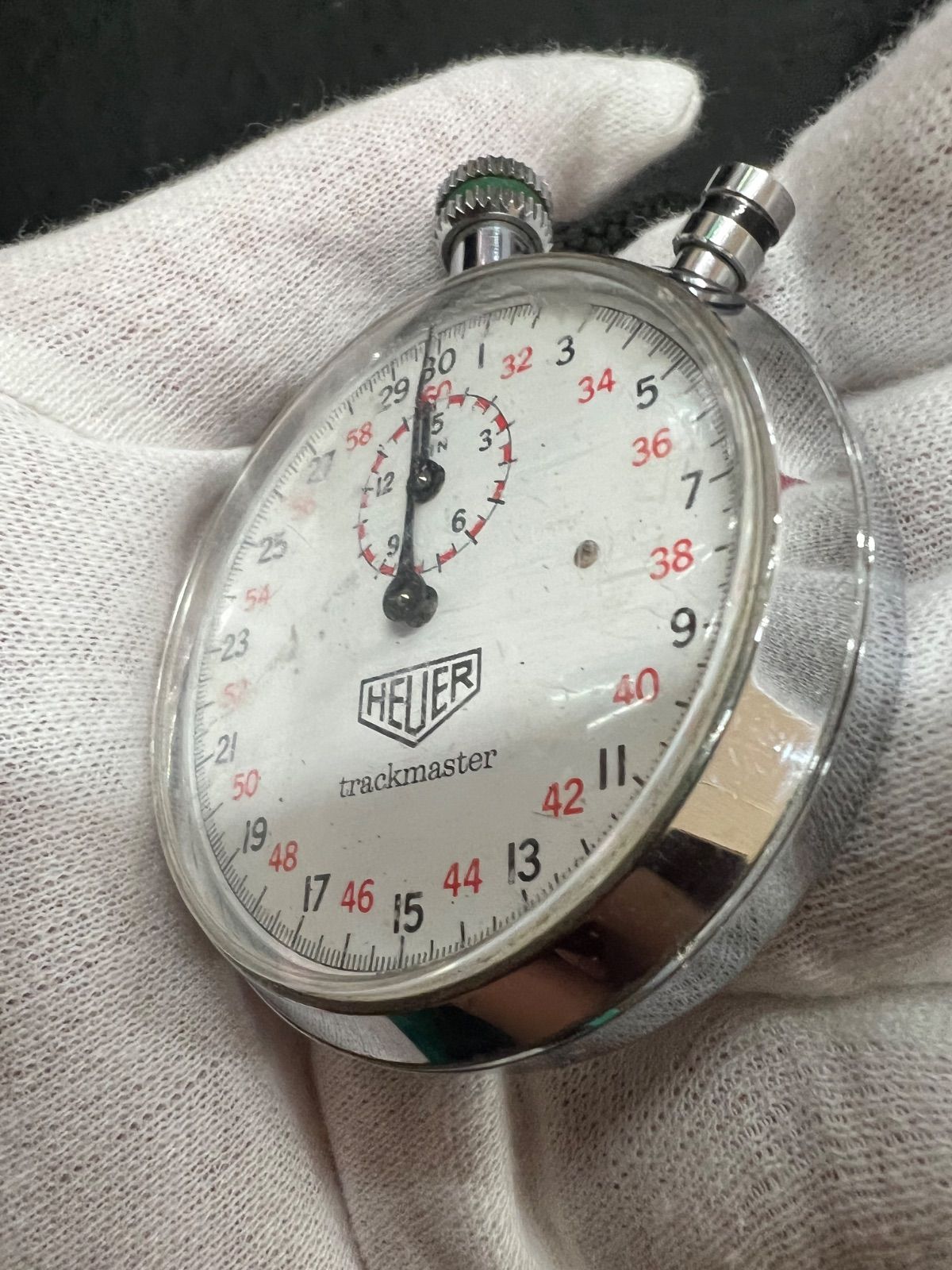 HEUER ホイヤー trackmaster HS 8032 ストップウォッチ - メルカリ