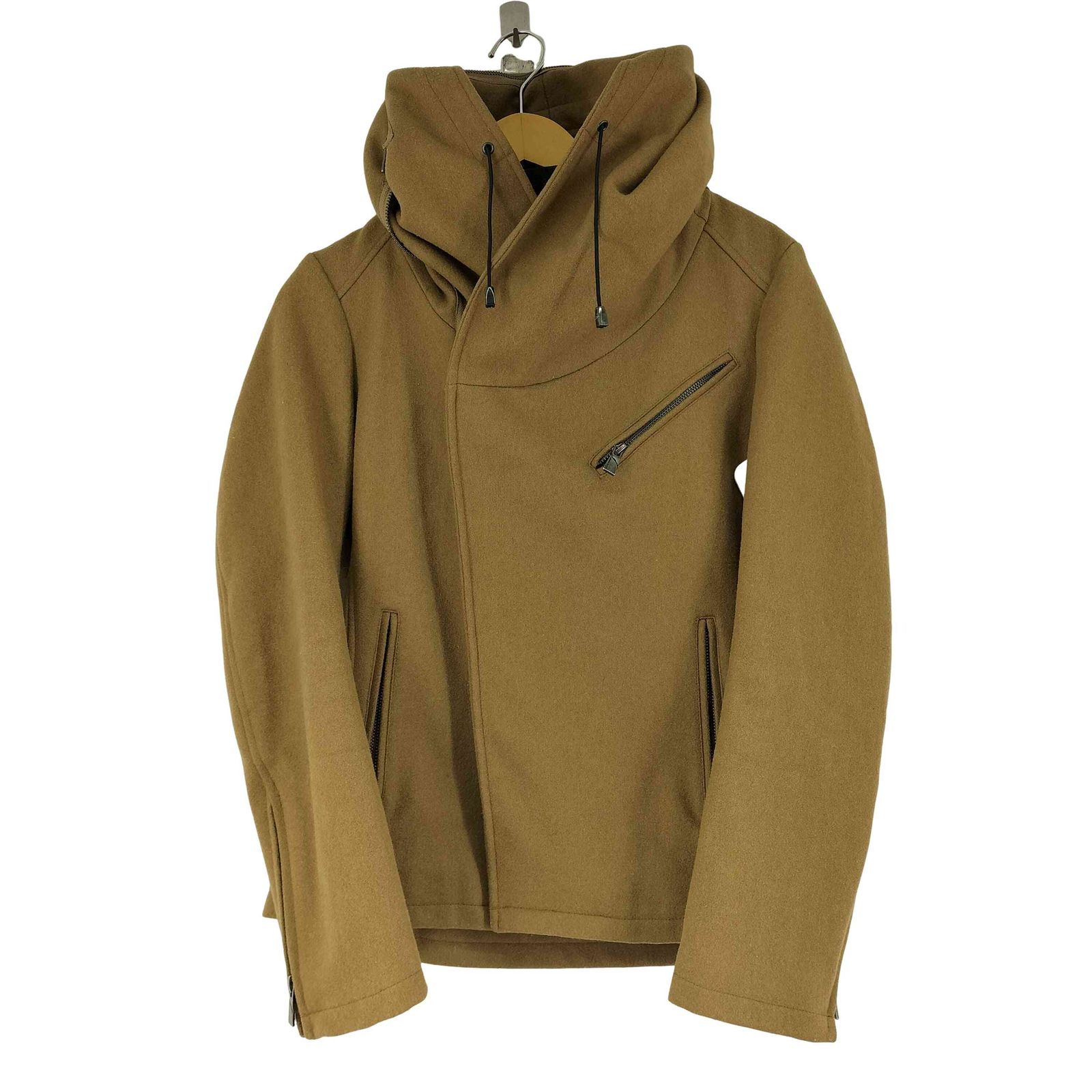 キャサリンハムネットロンドン KATHARINE HAMNETT LONDON デザインウールライダースジャケット レディース import M