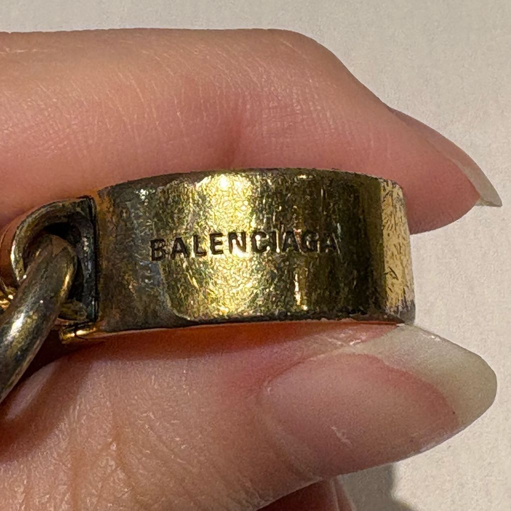 BALENCIAGA 南京錠 ゴールド バレンシアガ ロック ピアス Lock earrings ゴールド BALENCIAGA