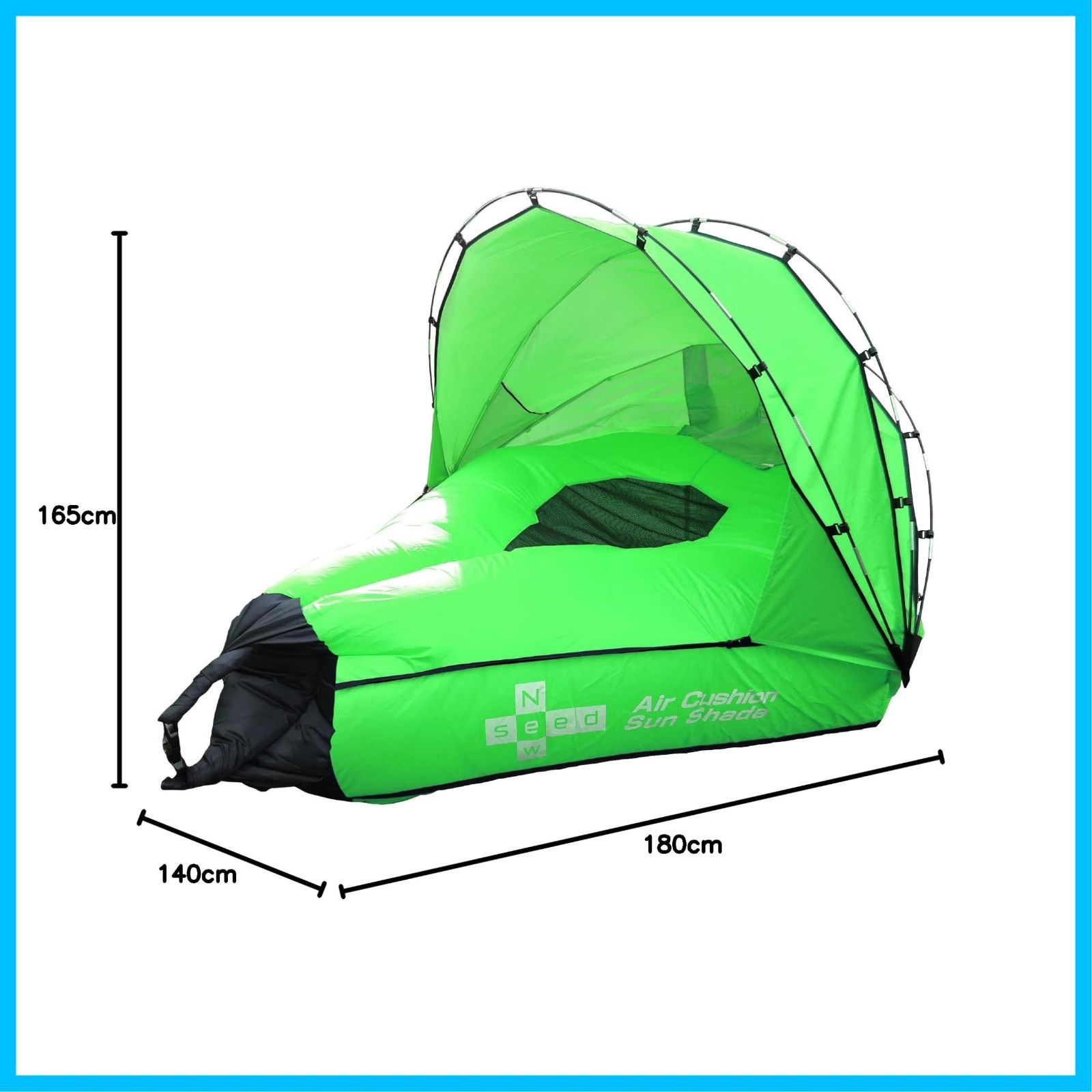 在庫 エアークッションテント グリーン 水陸両用 WWW_OPDRERGINERDOGAN_COM