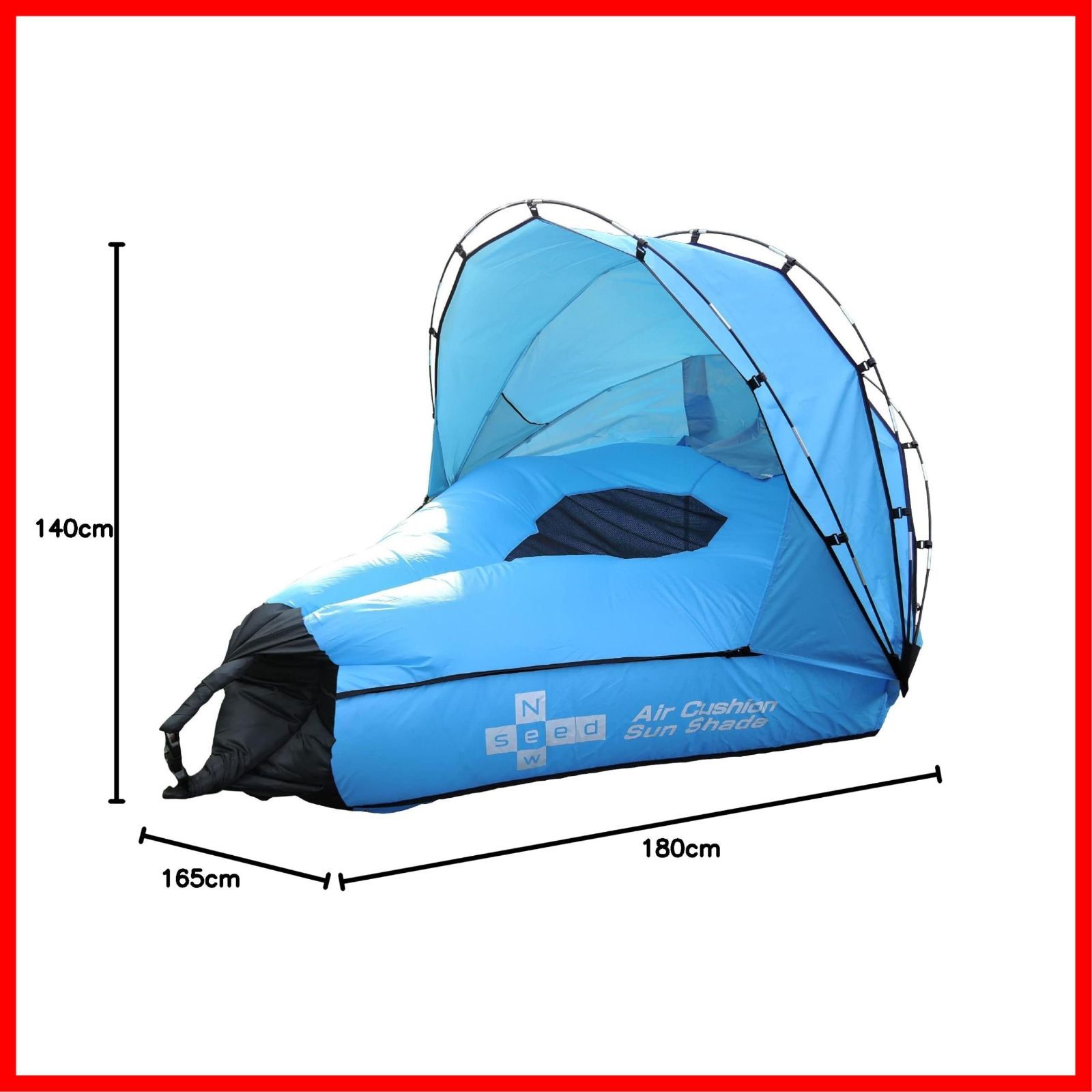 エアークッションテント 水陸両用 スカイブルー WWW_OPDRERGINERDOGAN_COM