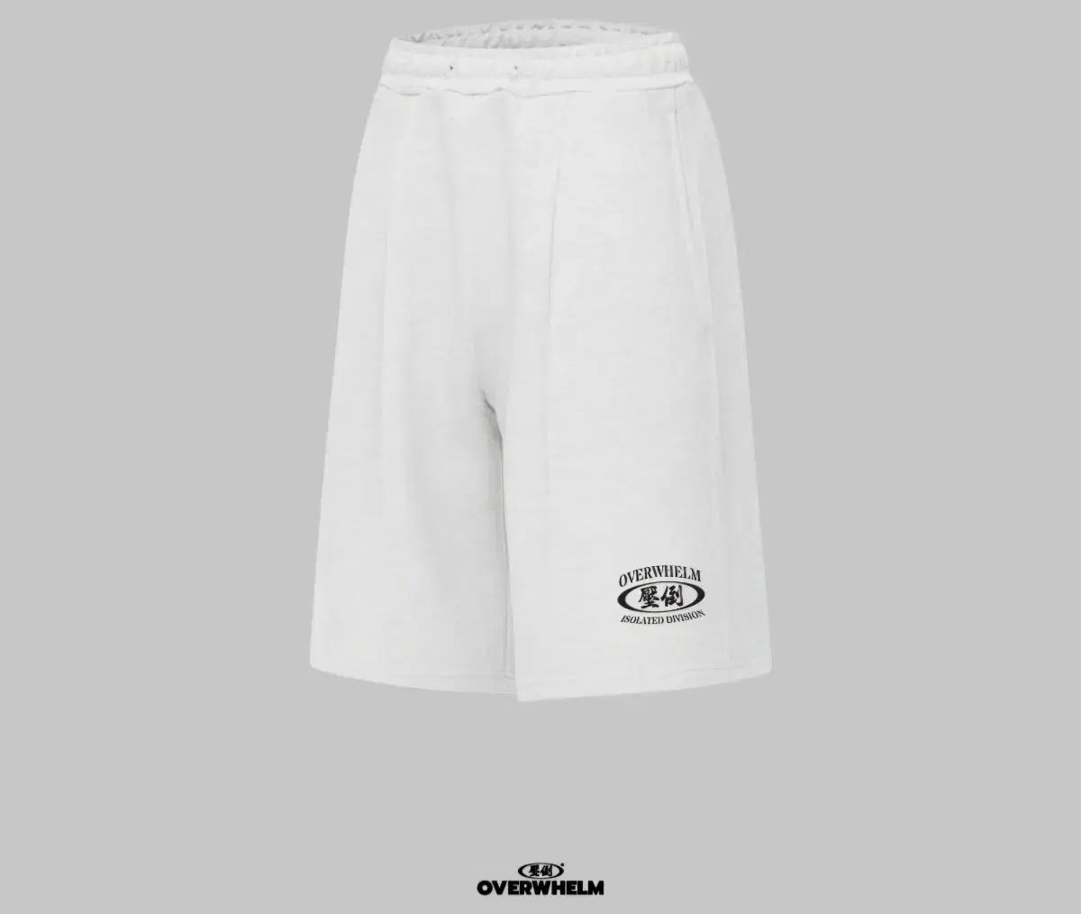 圧倒ビックロゴ バミューダ ハーフパンツ