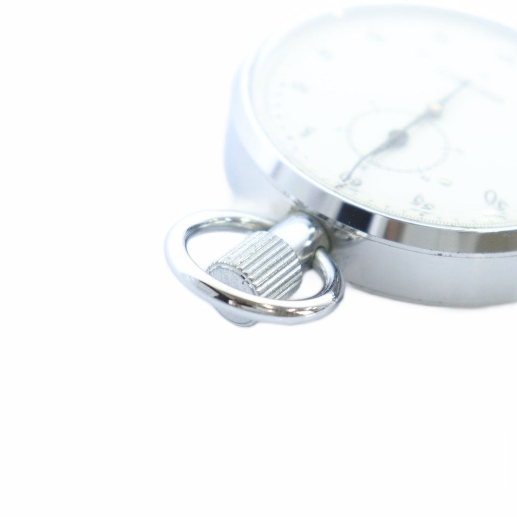  セイコー SEIKO 88 5061 ストップウォッチ 白文字盤 ロゴ シルバー色 GY 18 MQ 時計 メンズ