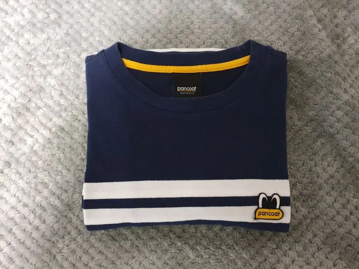 Pancoat(パンコート) ストライプ 長袖Tシャツ ネイビー UNIQLO フーアーユー SPAO スウェット フードTシャツ