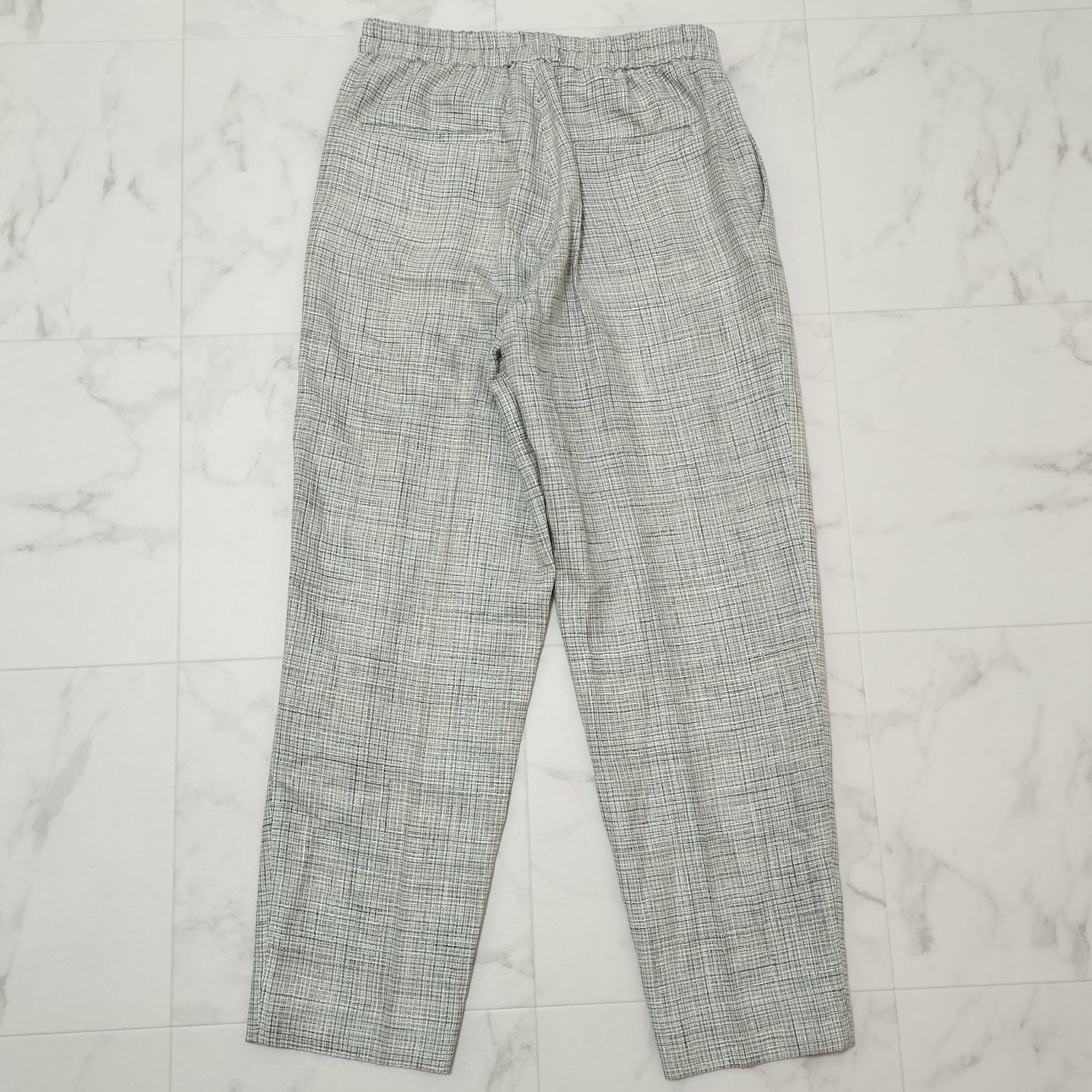 ■専用■美品 ドゥロワー 5,8万 リネン100%テーパードパンツ Drawer □専用□美品 ドゥロワー 5,8万 リネン100%テーパードパンツ Drawer