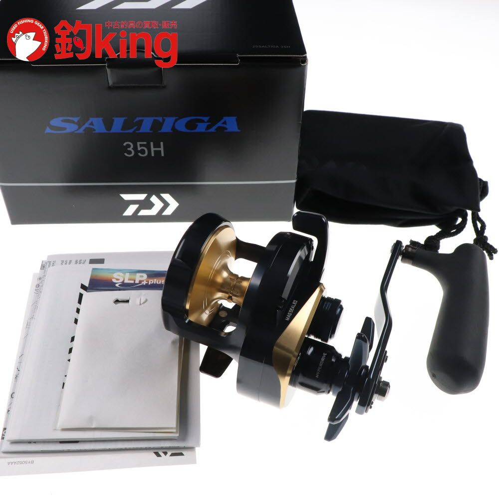 ダイワ 25 ソルティガ 35H Z138M ヒラマサ カンパチ ブリ オフショア ベイトリール ロッド リール ルアー