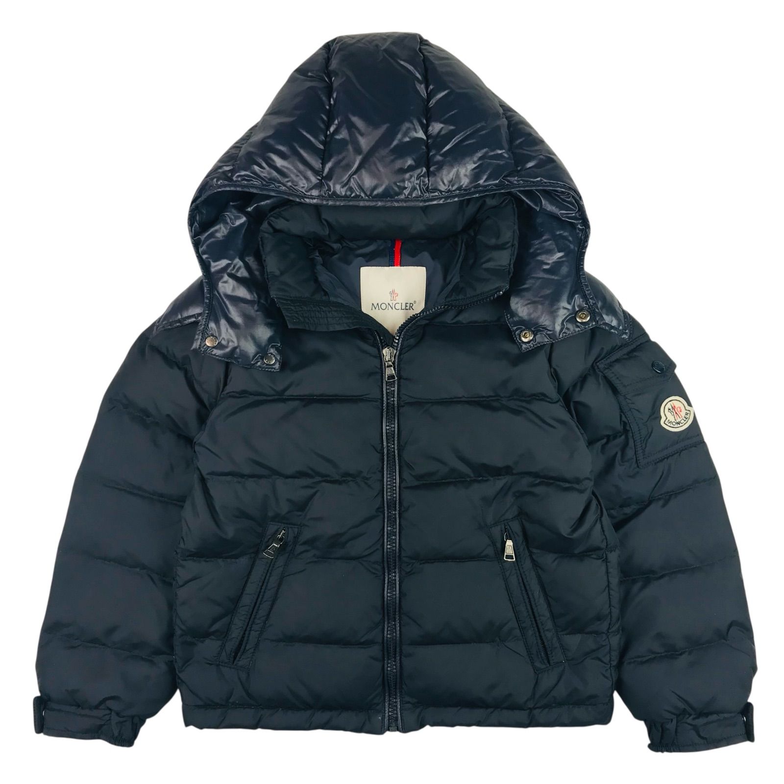 【美品】MONCLER キッズ　ナイロンジャケット　ワッペン　128 美品】MONCLER キッズ ナイロンジャケット ワッペン 128 楽天市場