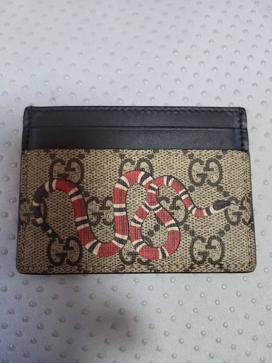 グッチ キングスネーク カードウォレット
