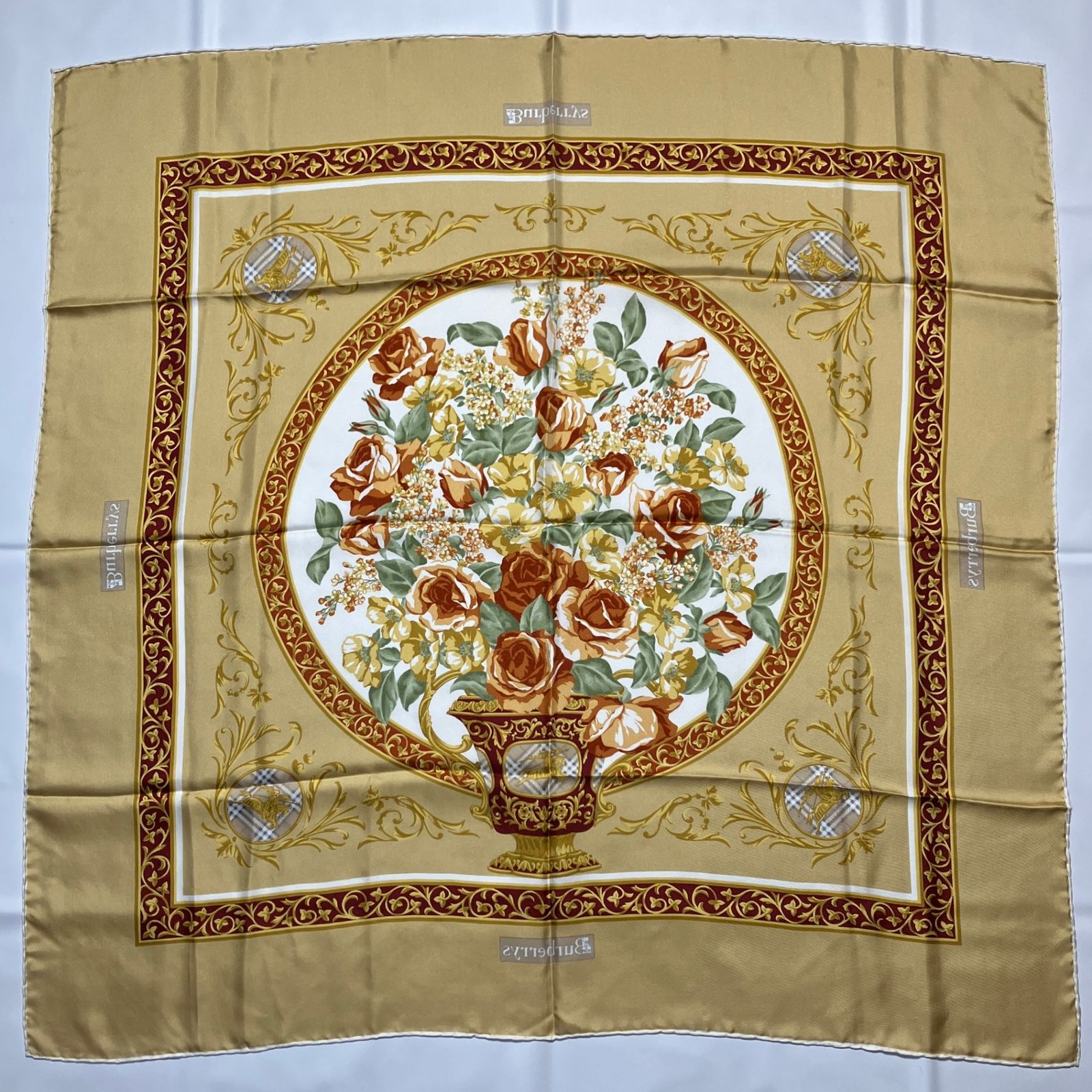 BURBERRY LONDON バーバリー ノバチェック ホース 大判 スカーフ