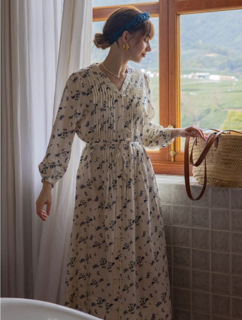 LENINA フラワーシャーリング ONE PIECE