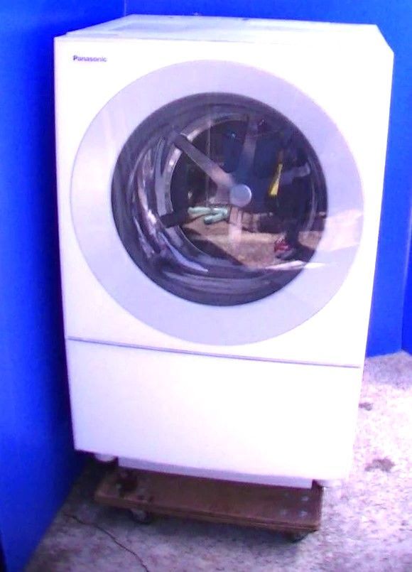 極上美品 Panasonic パナソニック ドラム式洗濯乾燥機 NA-VG770 ドラム式洗濯乾燥機 Cuble（キューブル） シルバーグレー NA-VG770L-H