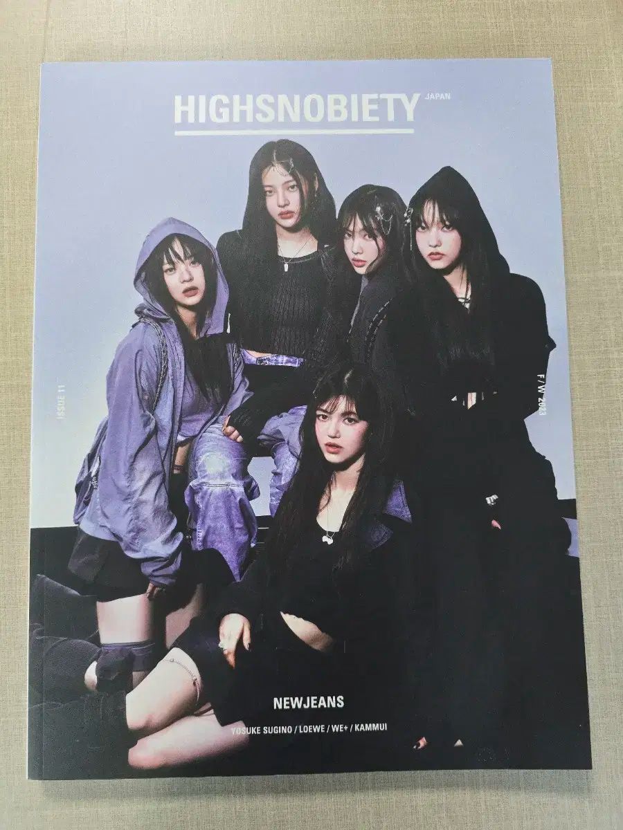 NewJeans ニュージーンズ ニュジ ハイ スノービティ highsnobiety 雑誌