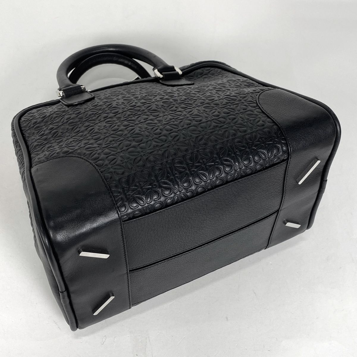 在庫一掃 ロエベ LOEWE アナグラム ハンドバッグ 2WAY ショルダーバッグ ハンドバッグ レザー ブラック レディース