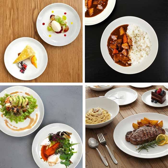Villeroy Boch 食器セット キッチン用(皿&ボウル 6人分)ホワイト 18点