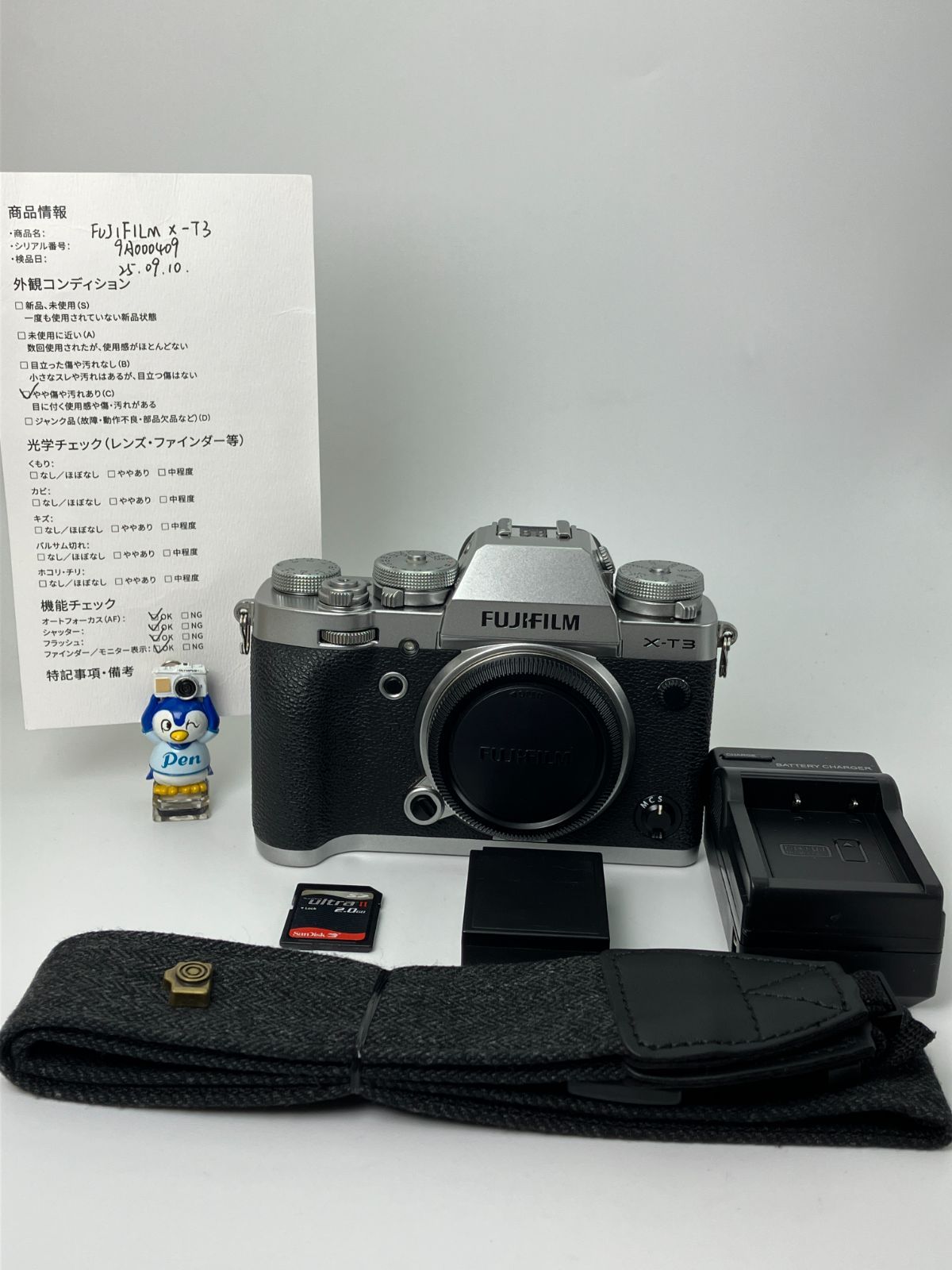 返品保証 動作 済 FUJIFILM X-T3 ボディ