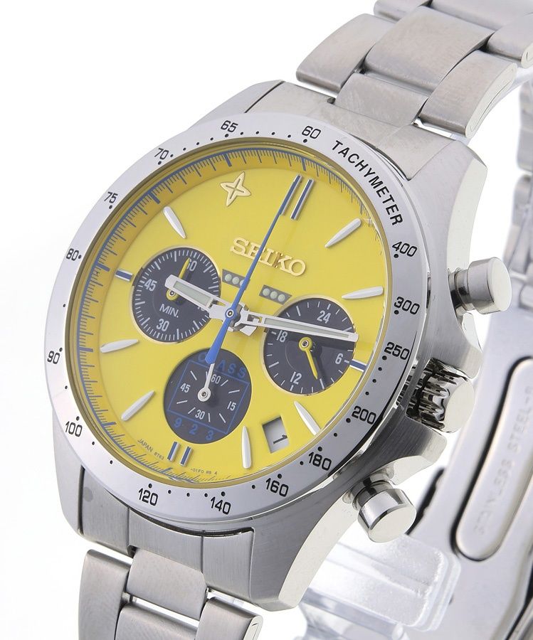セイコー SEIKO クロノグラフ 923形ドクターイエロー 運行20周年記念ウオッチ 8T63-01E0 イエロー クオーツ 商品番号 A-159407 WWW_SMP1DAWEKUDUS_SCH_ID