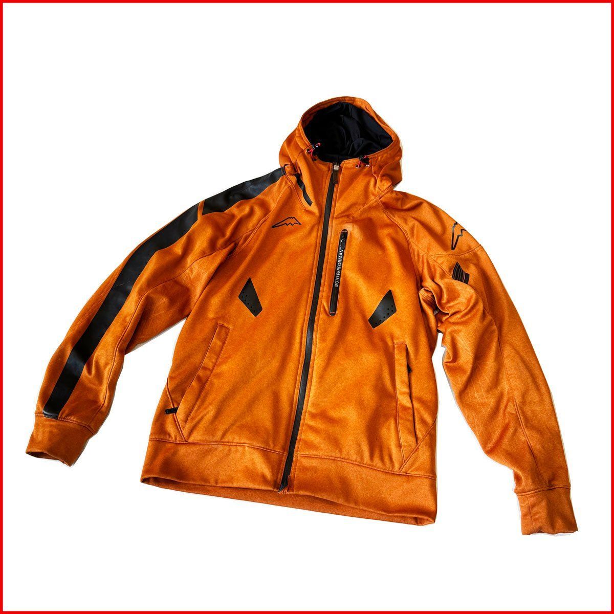 古着 クシタニ ベクトルジャケット K 2371 オレンジ LLサイズ メッシュ 使用感ややあり 札幌