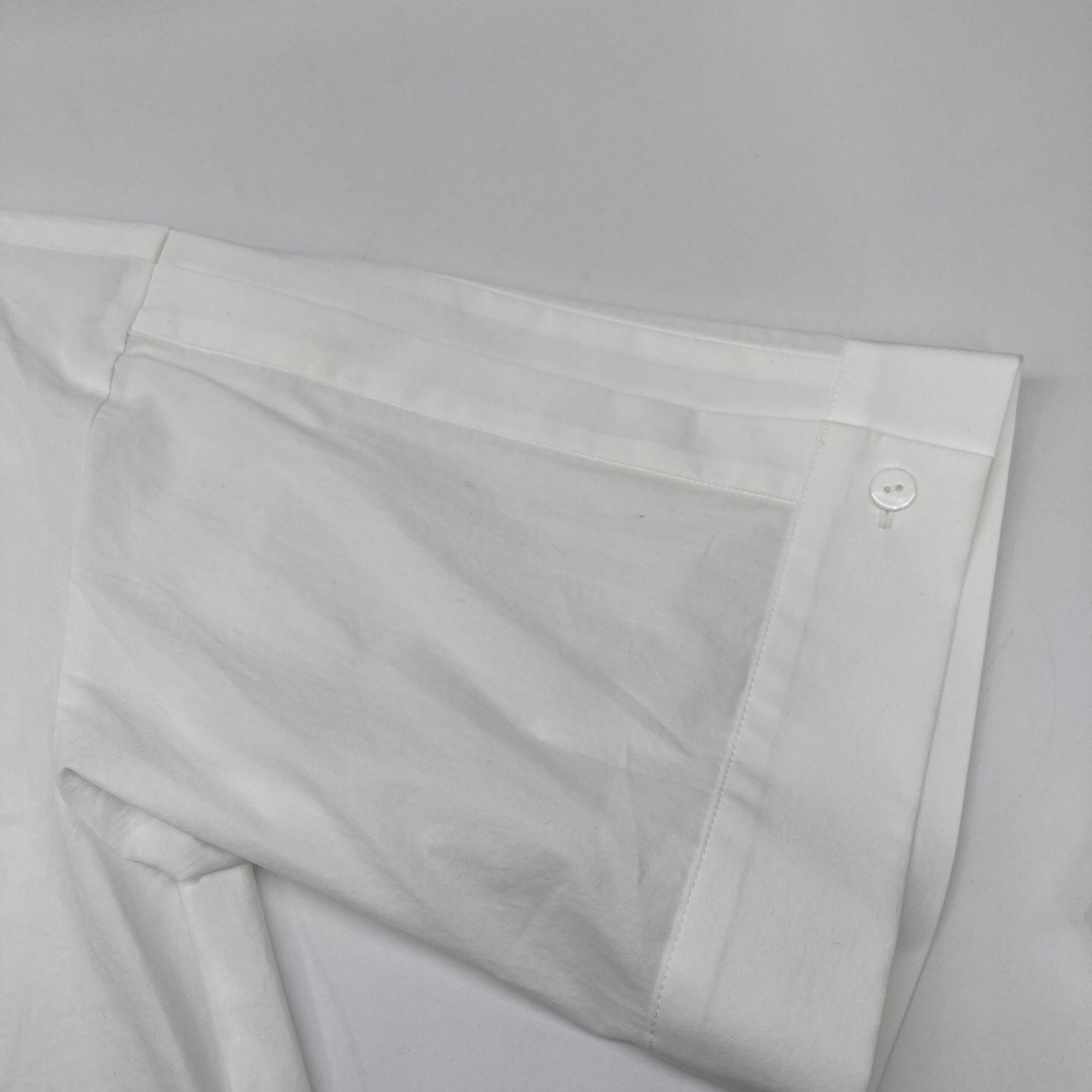 ENFOLD エンフォルド 25SS 300IS430-3131 ﾎﾜｲﾄ ｺｯﾄﾝ LAYERED HALF  