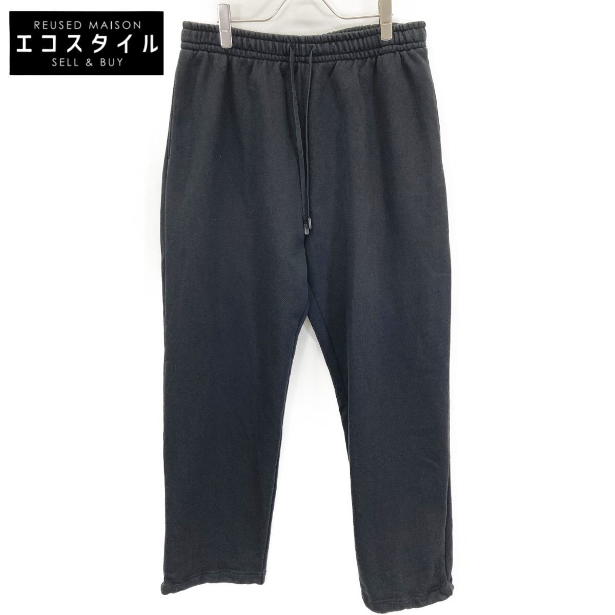 N.Hoolywood エヌハリウッド ブラック 2232-CP33-030 Tagged スウェット パンツ 40