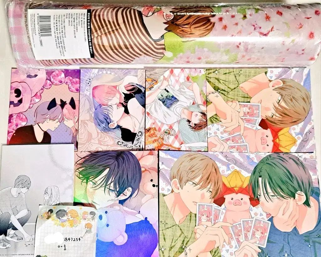 春の嵐とMONSTER 春嵐MONSTER ポップアップストア イラストカード はがき 特典