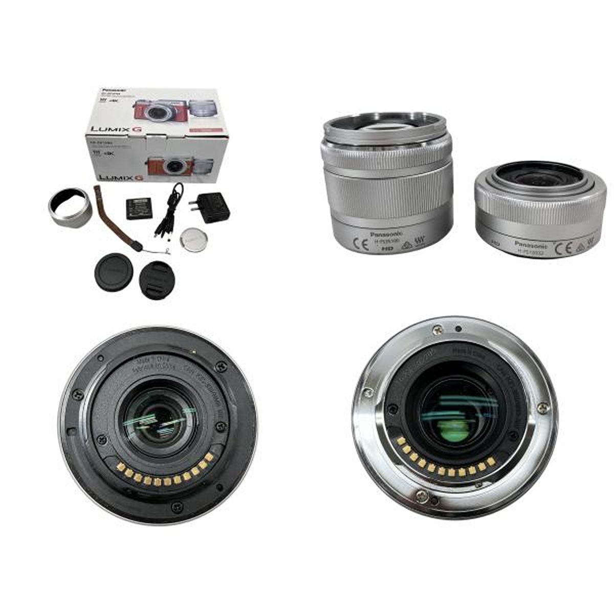 Panasonic LUMIX DC-GF10WA ミラーレス 一眼カメラ ダブルズームキット パナソニック カメラ W10591640