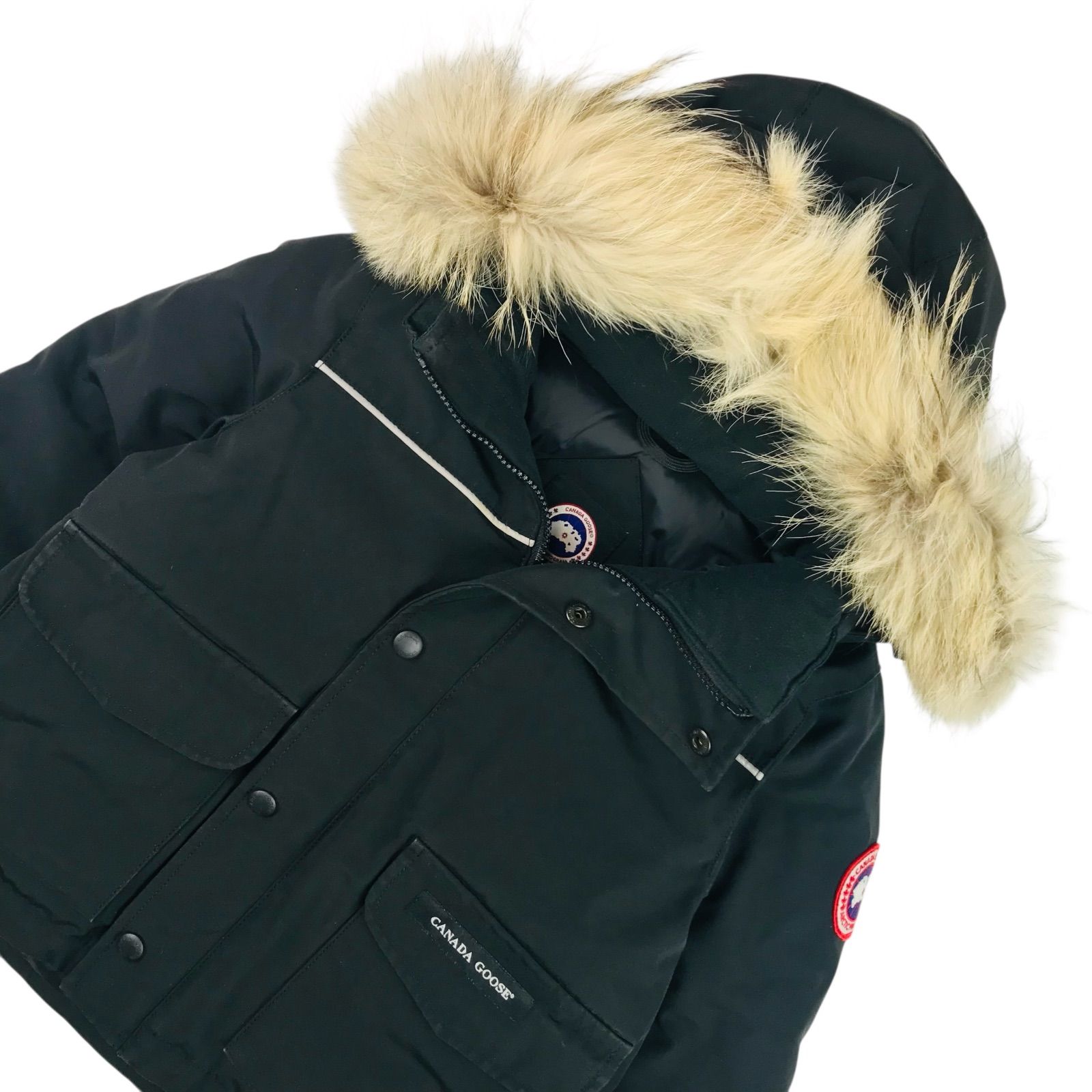 CANADA GOOSE☆カナダグース・キッズ ブランドアイコンワッペン リアル 