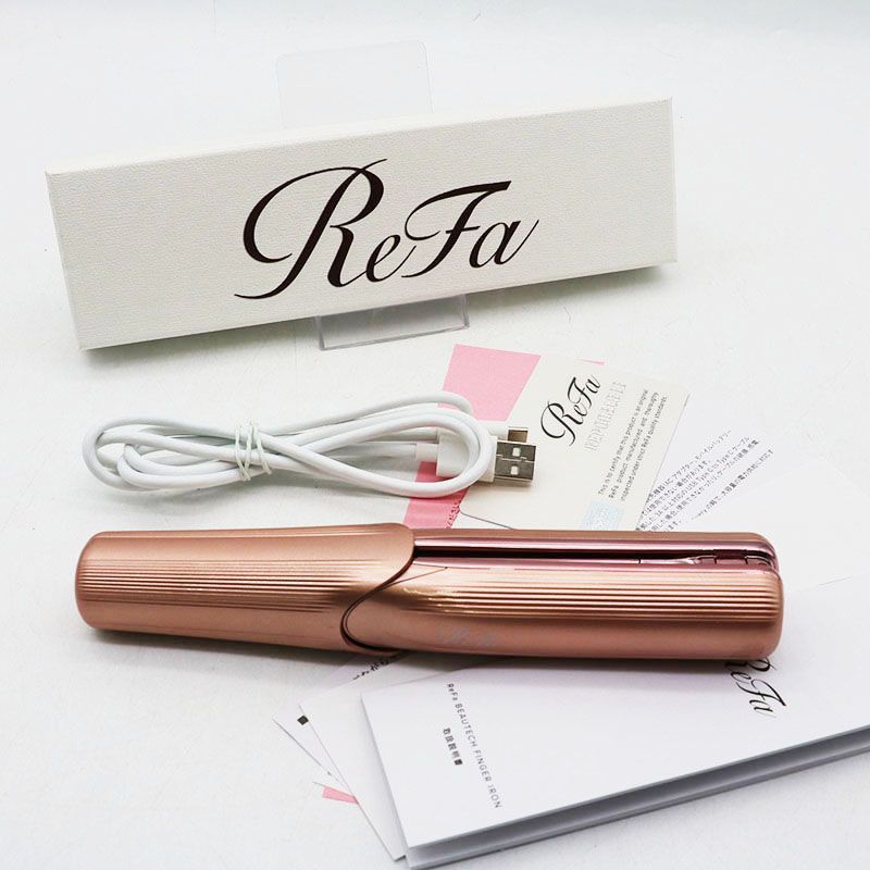 中古難有 ReFa リファビューテック フィンガーアイロン RE-AI05A Pink