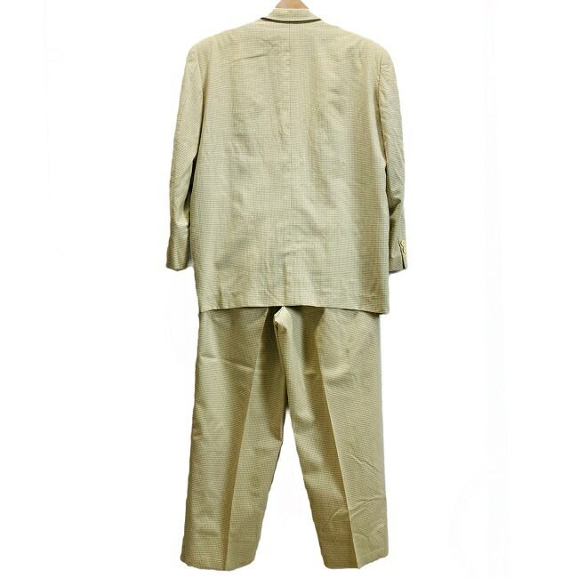 COMME des GARCONS HOMME スーツセットアップ 上下セット 90’s チェック シングルボタン テーラード HJ-11047S AD1990 古着