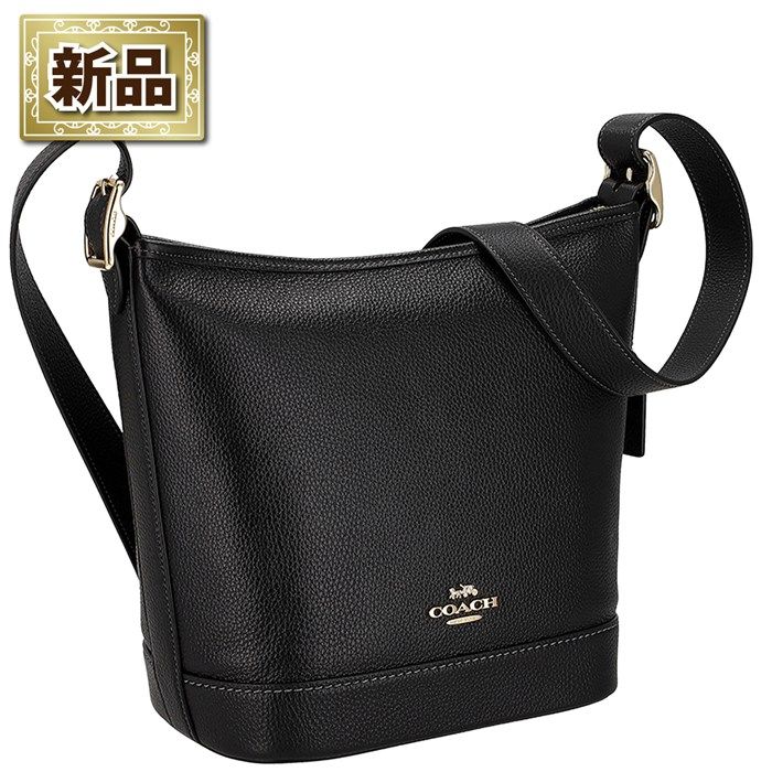 コーチ COACH ショルダーバッグ ジュード CBH18 ブラック リファインド ペブル レザー ゴールド金具