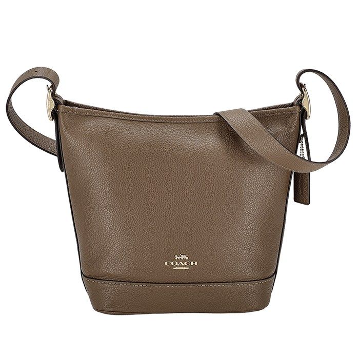 コーチ COACH ショルダーバッグ ジュード CBH18 ブラウン リファインド ペブル レザー ゴールド金具