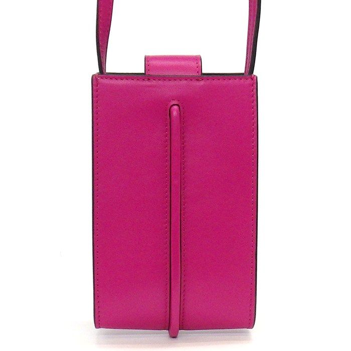 フェンディ FENDI ショルダーバッグ グラフィ フォンポーチ 7AS192 A5DY ピンク カーフレザー ゴールド金具