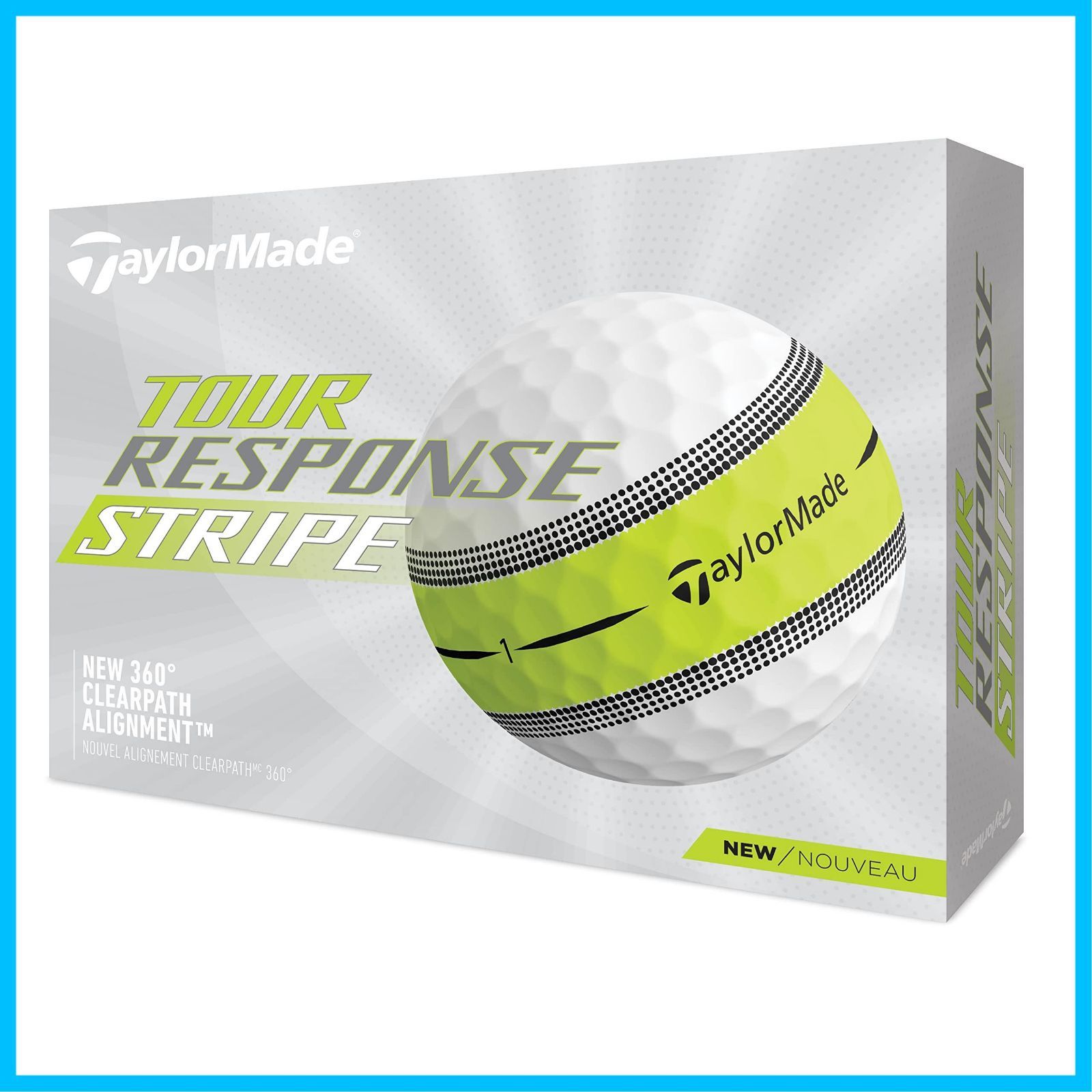 商品 ストライプ ツアーレスポンス TaylorMade テーラーメイド ゴルフボール